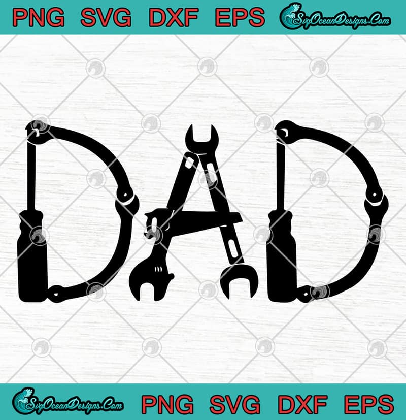 Download Mechanic Dad Funny Happy Father's Day SVG PNG EPS DXF - Mechanic Dad SVG - Love Dad Father's Day ...
